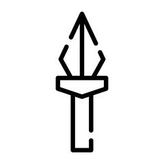 The spear was the most commonly used weapon in the Viking age © Mudassar