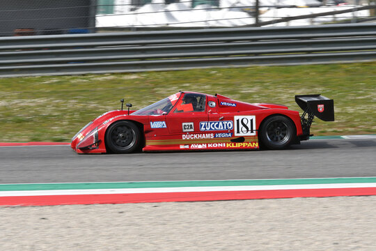 Scarperia, 3 April 2022: Olmas GLT 200 year 1988 in action during Mugello Classic 2022 at Mugello Circuit in Italy.