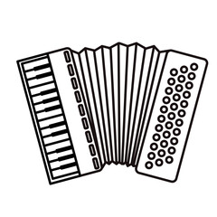 akordeon - ilustracja wektorowa