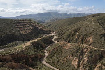 mountainous area in the south of Spain