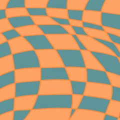 checkered background