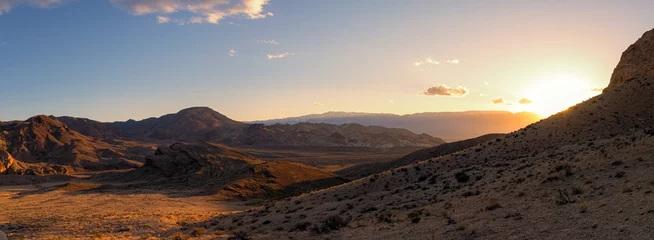 Fotobehang Chocoladebruin sunset over the mountains  © Robert
