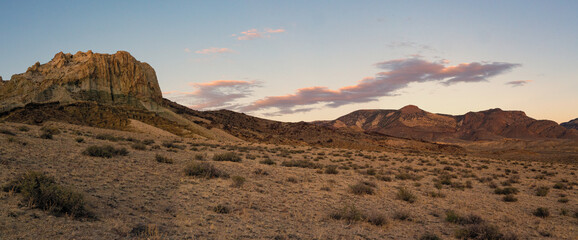 view of the mountains