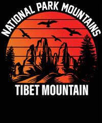 national park mountains tibet mountain