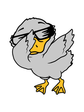 Dabbing Party Entenk&uuml;ken cool 