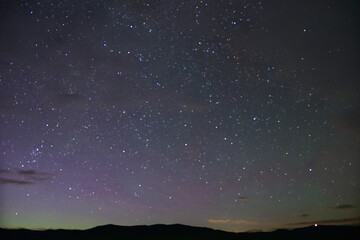 Naklejka premium starry night sky