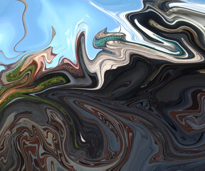 Obraz premium Multi colored abstract artistic background