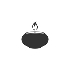 Candle icon design