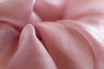 クシャッとした柔らかな素材　柔らかな布素材