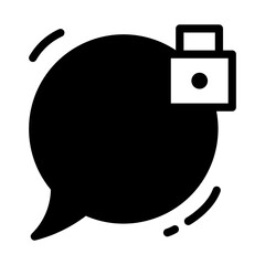 Secure Chat Icon