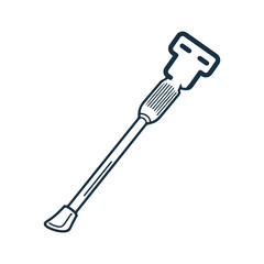 Bicycle device kickstand or position icon