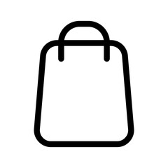 Shopping Bag Icon Vector Symbol Design Illustration