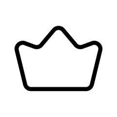 Crown Icon Vector Symbol Design Illustration