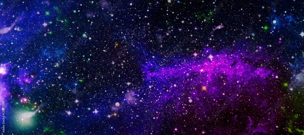 Wall mural deep space. high definition star field background . starry outer space background texture . colorful