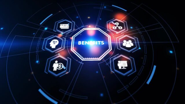 Employee benefits help to get the best human resources. Business concept.