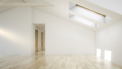 Dachgeschoss-Moderniesierung - 3D Visualisierung