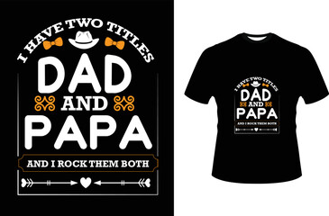 father day t-shirt design