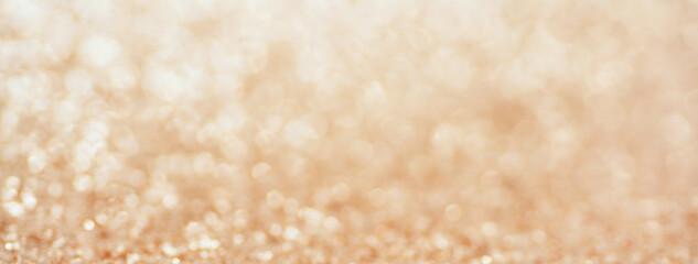 abstract background gold color champagne bokeh shine