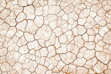 Earth cracked  texture drought land season background top view