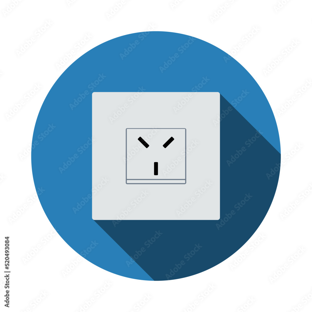 Poster israel electrical socket icon