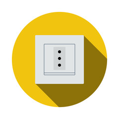 Italy Electrical Socket Icon