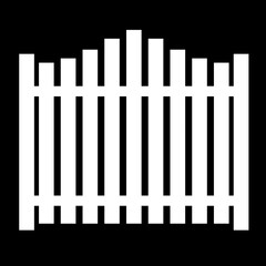 Black Background Wall 2D Illustration 