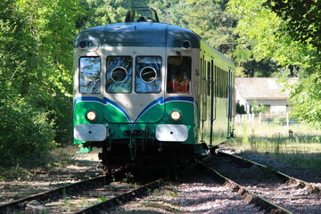 Obraz premium Petit train touristique de Thoré la Rochette
