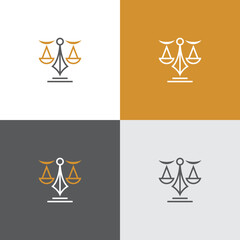 law. firm. attorney logo design