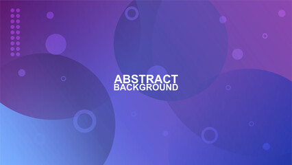 abstract modern round circle with bubble background illustration