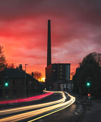 Dixon's Chimney from Charlotte Street