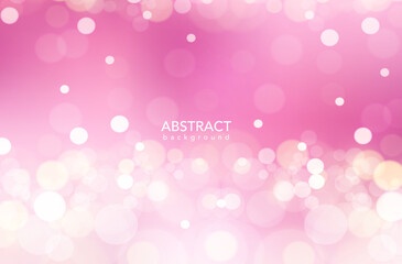abstract background with bokeh