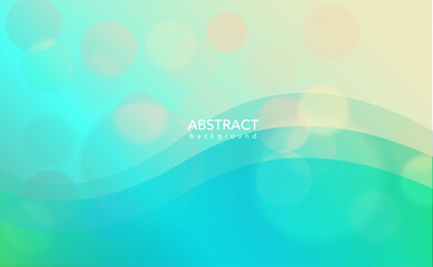 Fototapeta na wymiar abstract bokeh background, green bokeh, abstract blue background