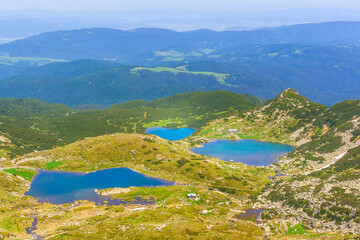Obraz premium The Seven Rila Lakes, Bulgaria