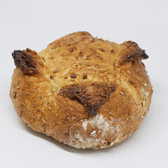Rustic Bread Sourdough Homemade Multigrain Whole Wheat Rye Seeds Bakery Pastry