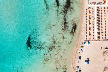 Marina di Lizzano, Taranto, Salento, Puglia aerial view