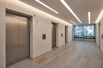 オフィスの廊下