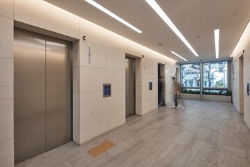 corridor in the office