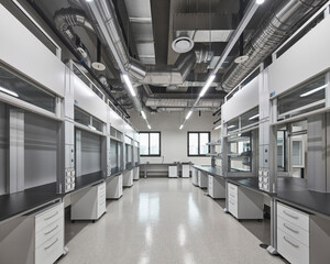 modern research facilities or lab