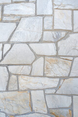 texture of smooth polygonal light-colored smooth stones