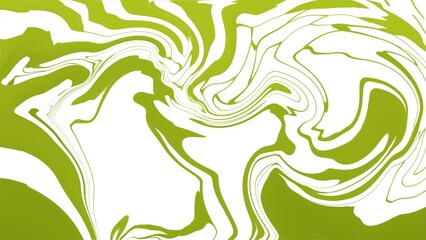 abstract green background with waves