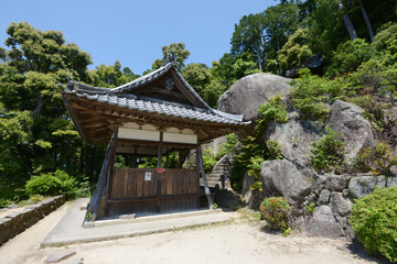長命寺　太郎坊権現社拝殿　滋賀県近江八幡市