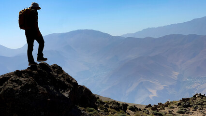 summit trekking and success in iranian damavand mountains