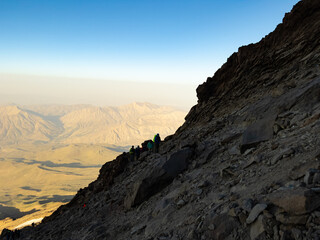 mystical views from the highest mountain in iran