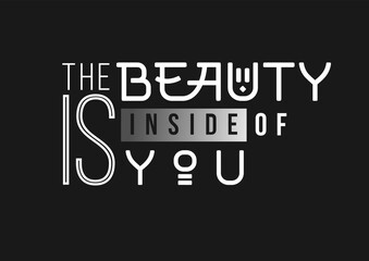 Vector Typographic Poster 