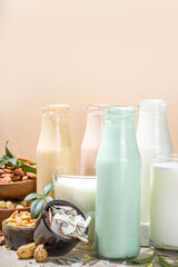 Alternative keto vegan nut milk