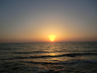 Sunset view of Tel Aviv