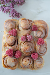 home made cinnamon buns