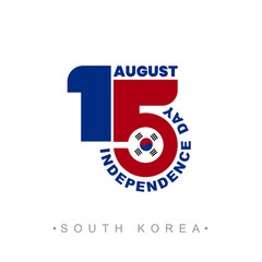 Korea National Liberation Day. Independence, 15 August. South Korea