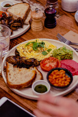 Breakfast Coffee Table Big Brekky Vegetarian Brunch