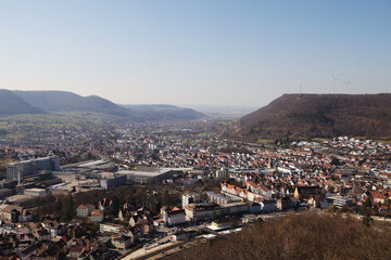 Windmills in Geislingen an der Steige, Germany